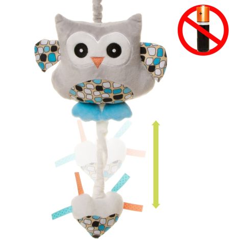 4Baby - zabawka-pozytywka | Blue Owl - 5